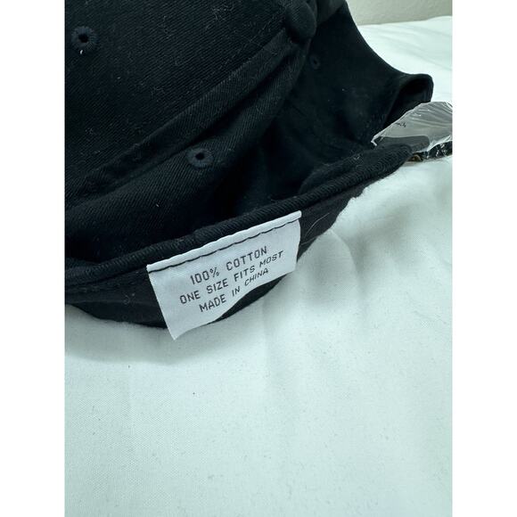 Smith & Wesson Armorer Black Baseball Hat Embroidered Logo Adjustable Cap - Picture 4 of 8